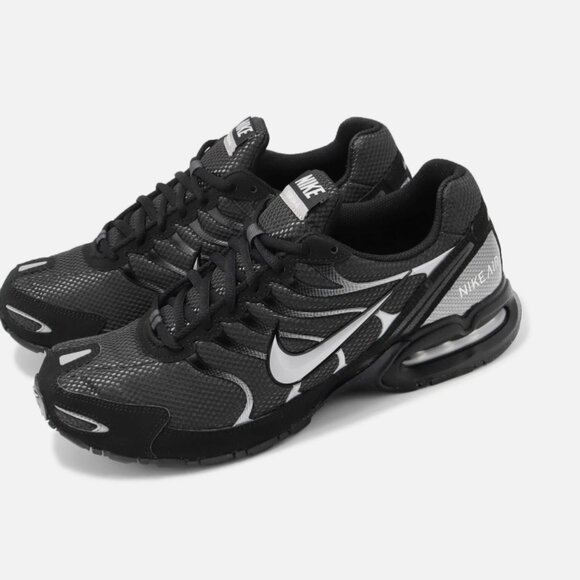 Nike Air Max Torch 4 Black Anthracite Silver Men Running Casual Shoes - Picture 8 of 8